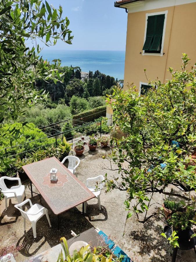 Apartmán Tra Sole & Mare Zoagli Exteriér fotografie